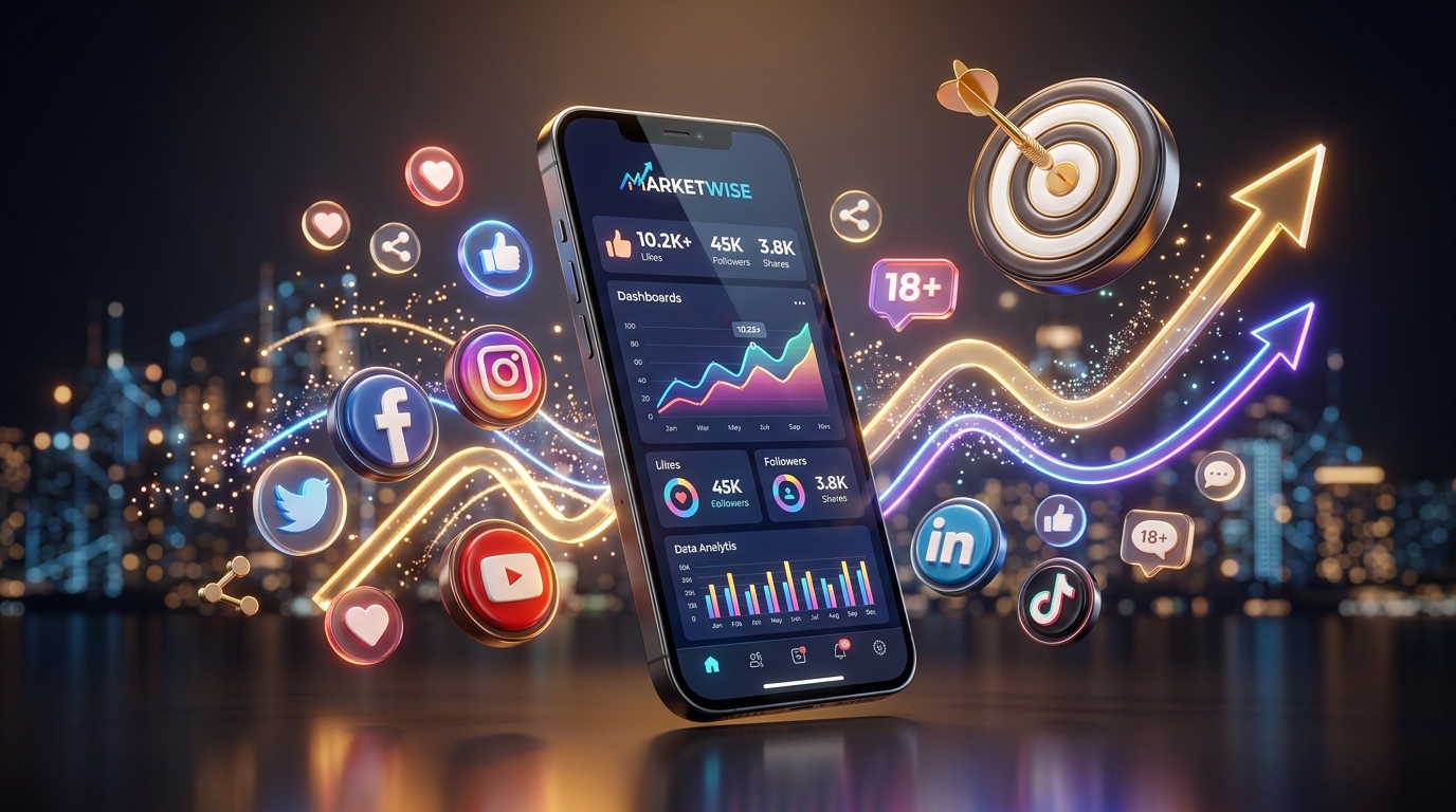 Digital Marketing - Premium Social Media and Advertising Visuals